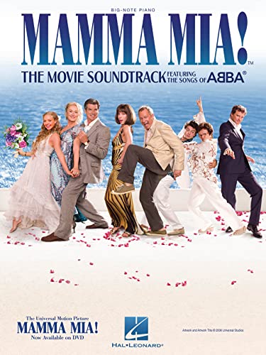 Mamma Mia!: The Movie Soundtrack Featuring The Songs Of Abba -Big Note Piano-: Noten für Klavier von HAL LEONARD